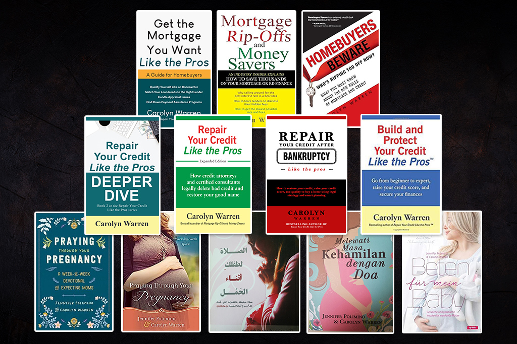 Two Book Winners: Congratulations! – Ask Carolyn Warren